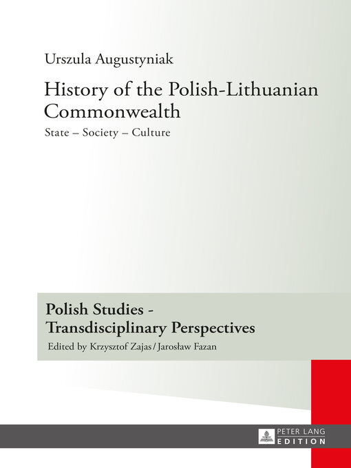 Title details for History of the Polish-Lithuanian Commonwealth by Krzysztof Zajas - Available